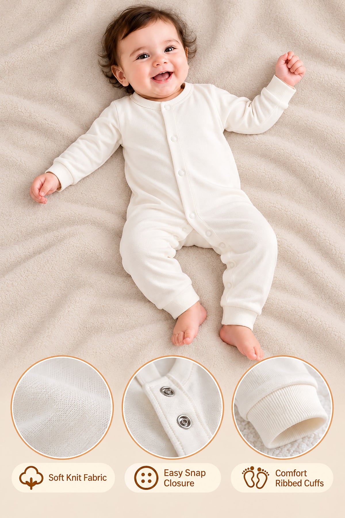 Footless Baby SleepSuit