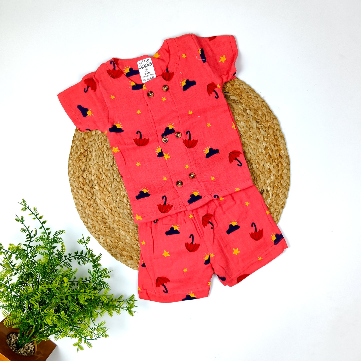 Muslin Co-Ord Set (3-6 months)