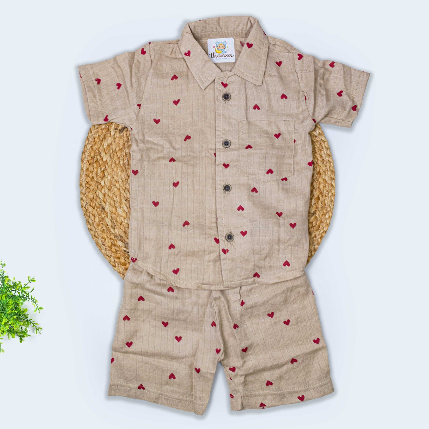 Muslin Co-Ord Set (12-24 months)