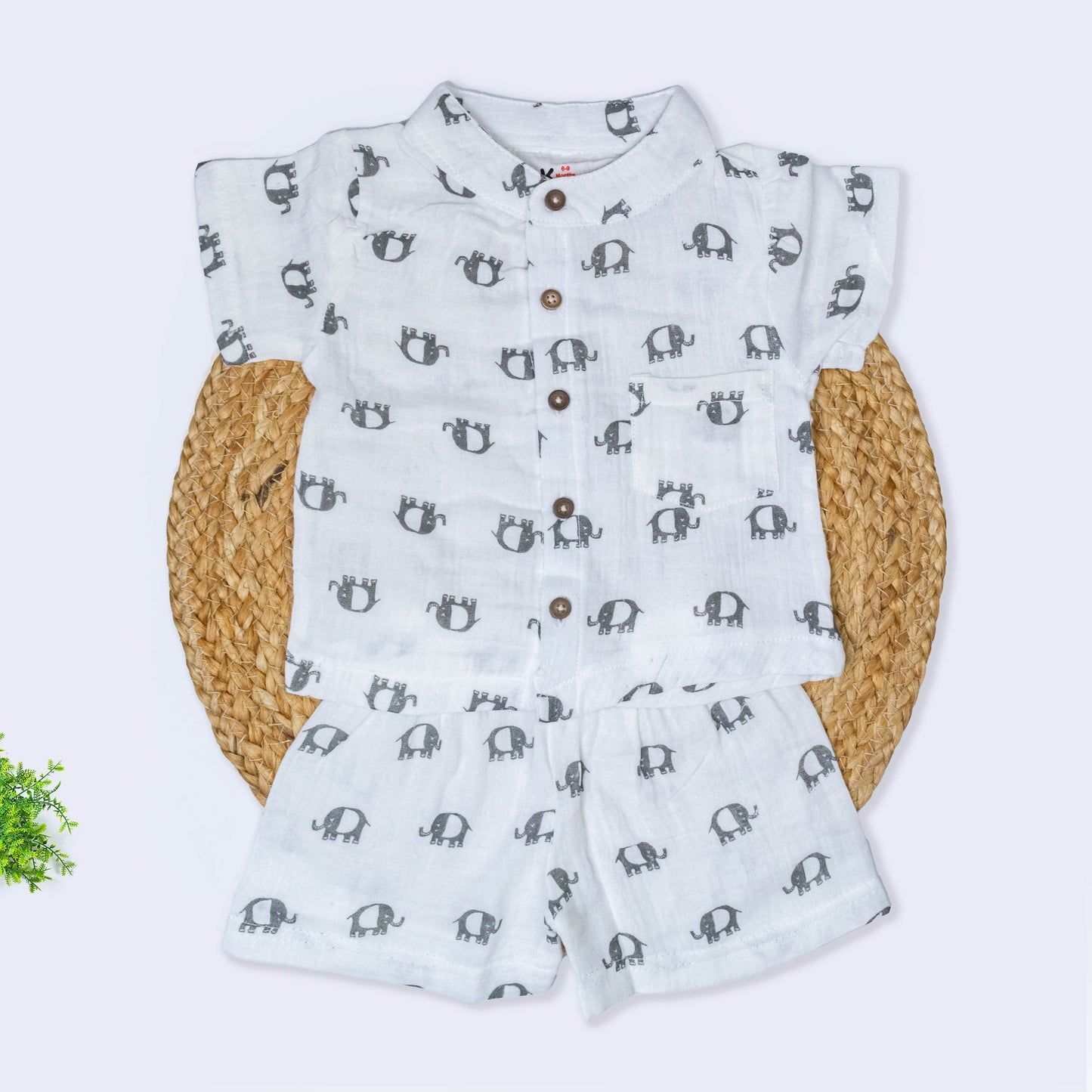 Muslin Co-Ord Set (6-9 months)