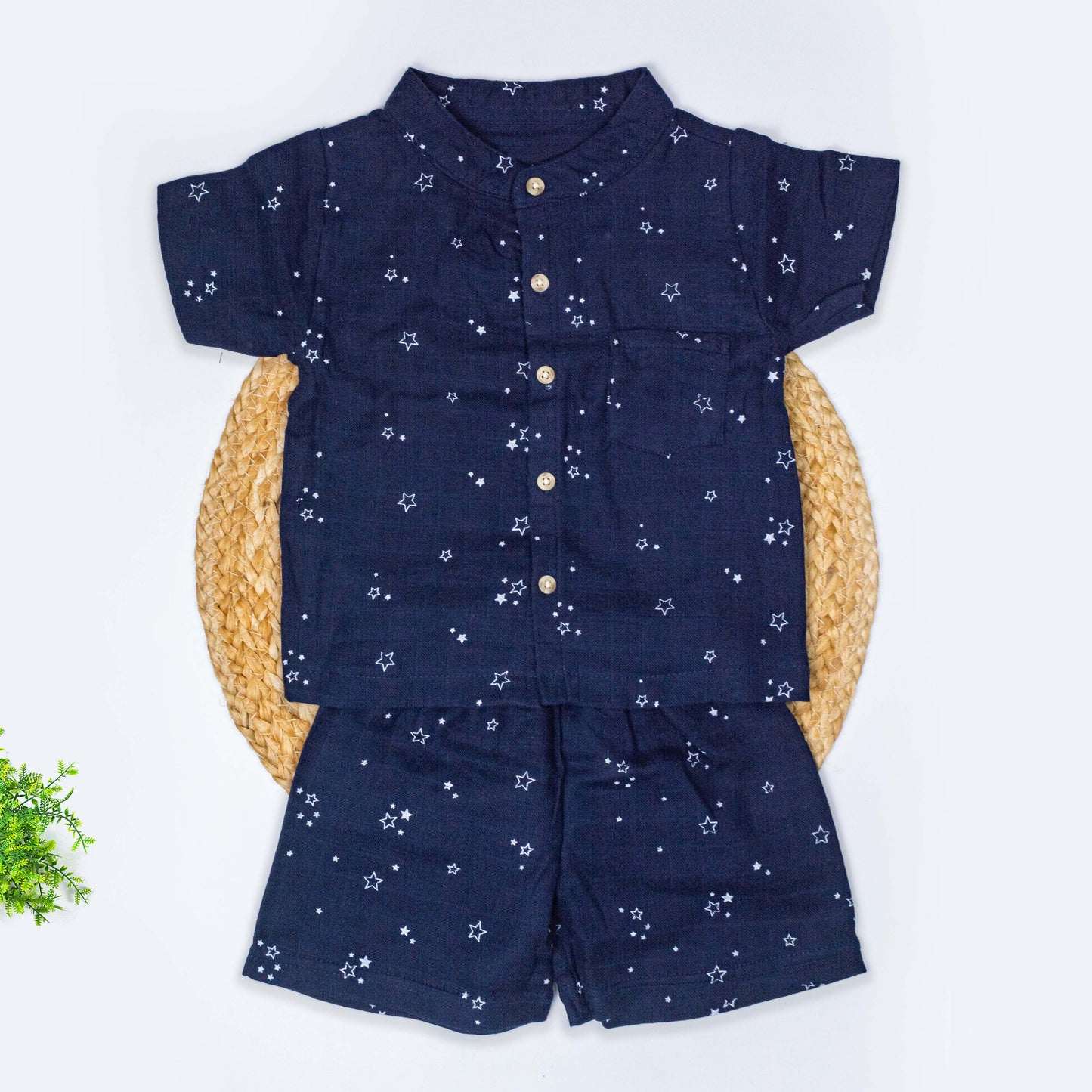 Muslin Co-Ord Set (0-3 months)