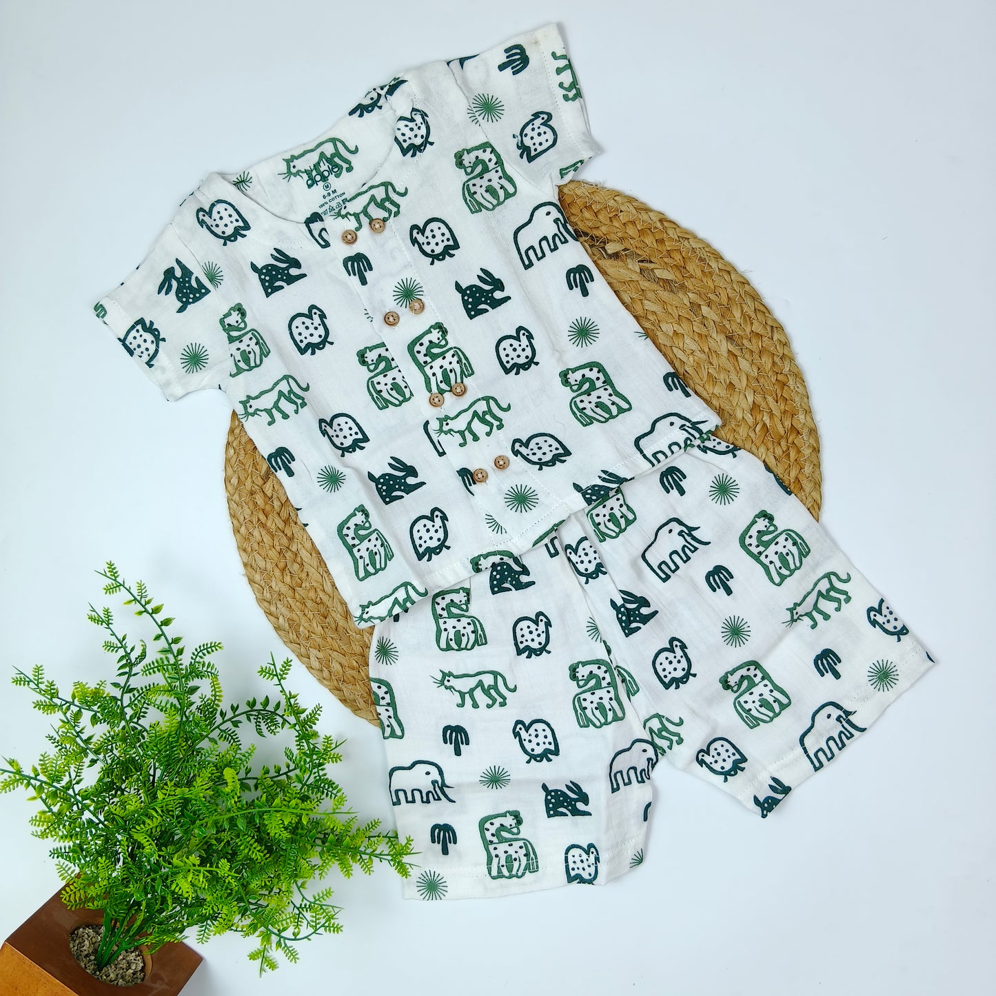 Muslin Co-Ord Set (6-9 months)