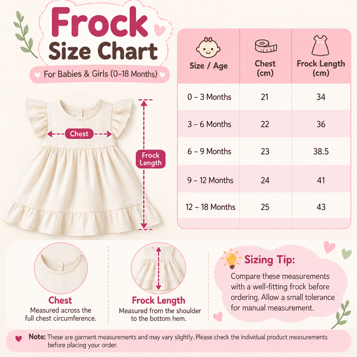 Cute Embroidery Crinkled Muslin Frock