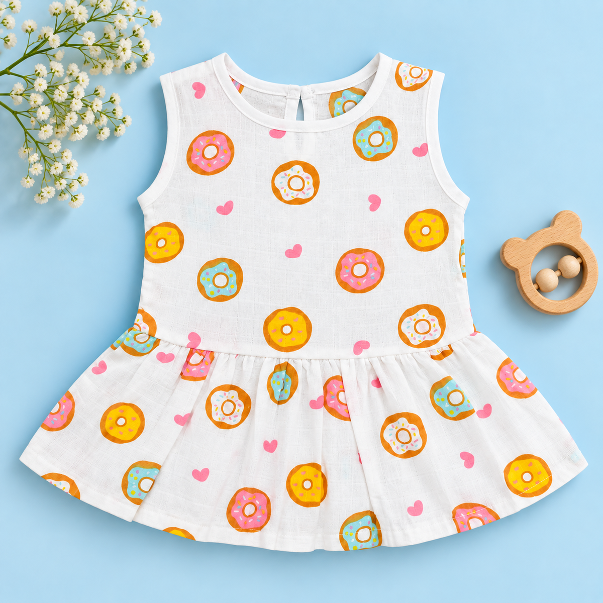 Cute Muslin Frock