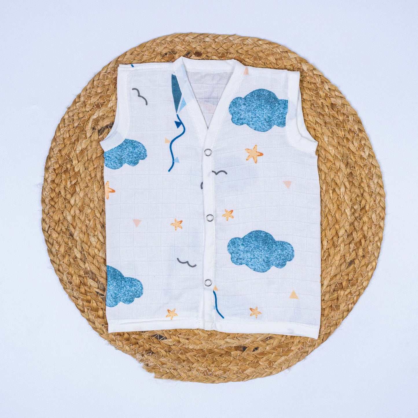 Cloud Kites Bamboo Muslin Jabla (6-9 months)