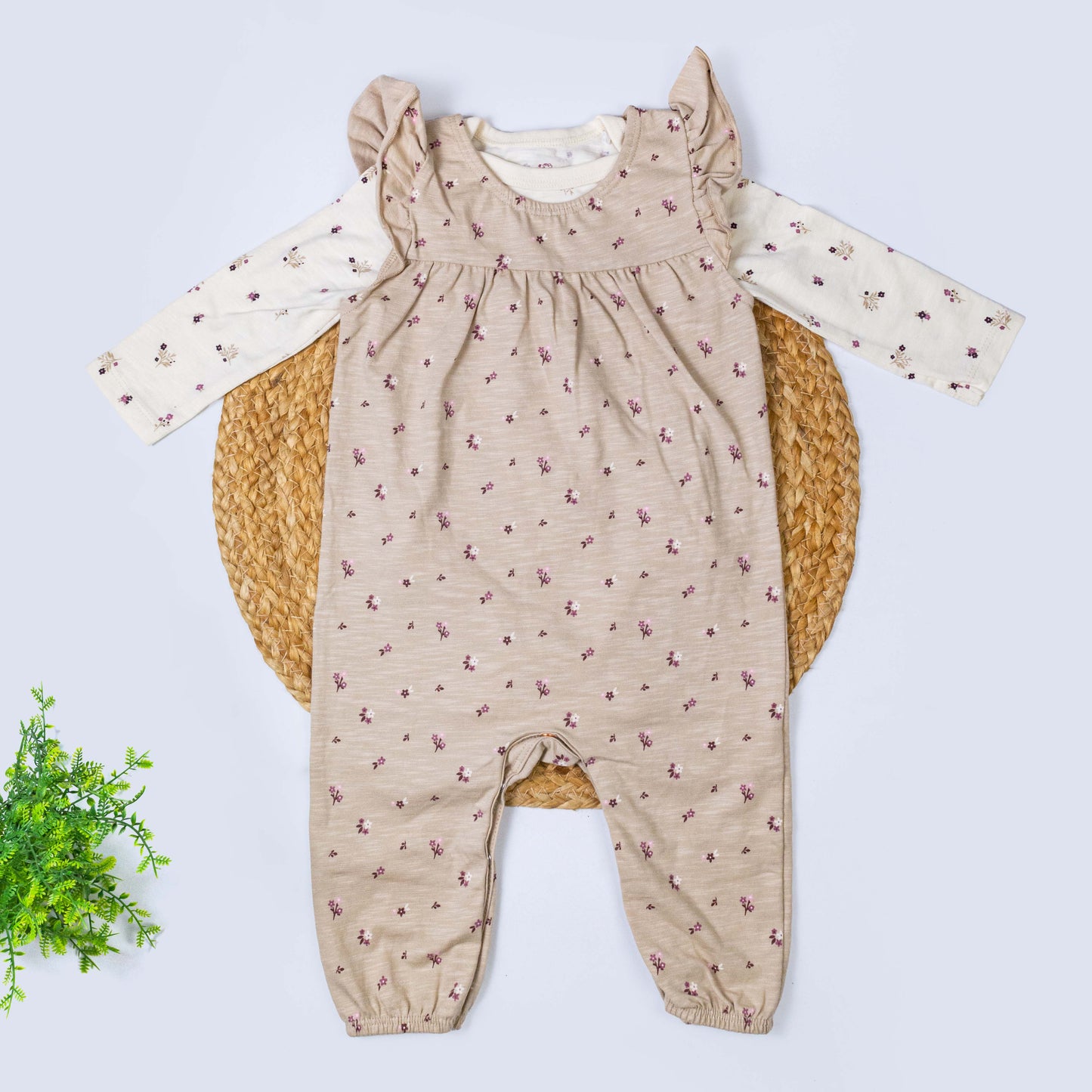 Dungree with T-shirt Set (6-9 months)
