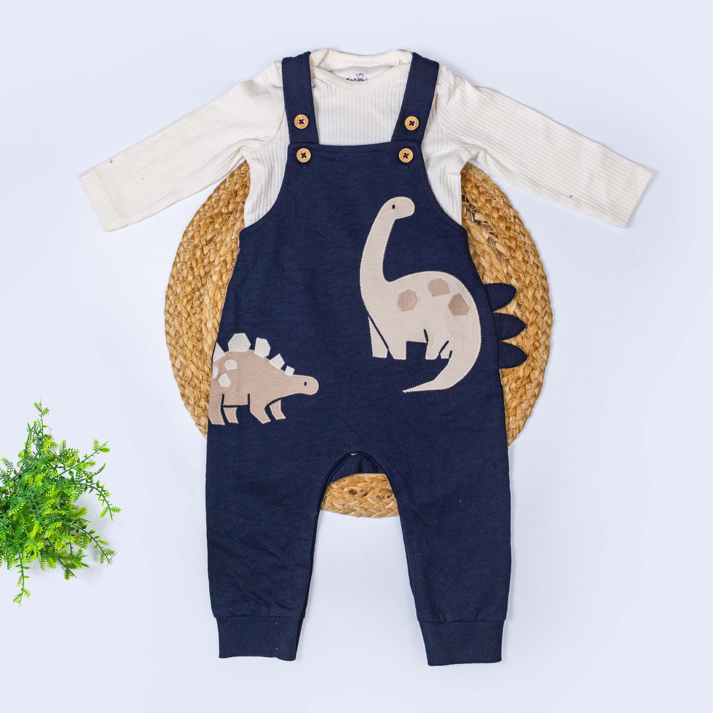 Dungree with T-shirt Set (6-9 months)