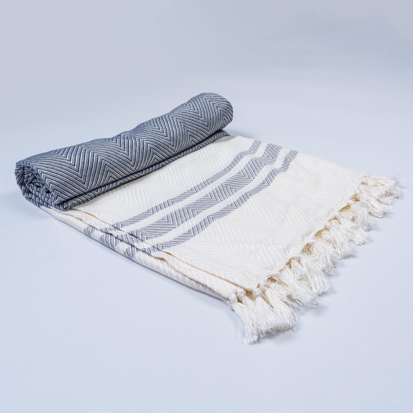 Black Bamboo Bath Towel 75x150cm (Silky Soft)