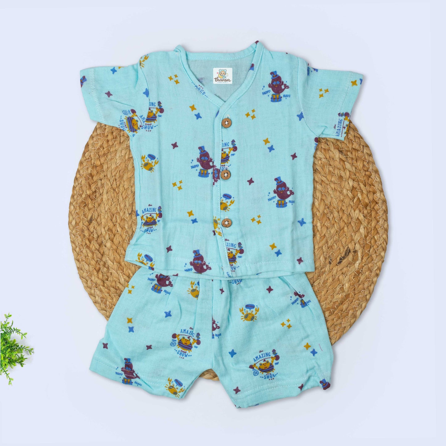 Muslin Co-Ord Set (12-18 months)