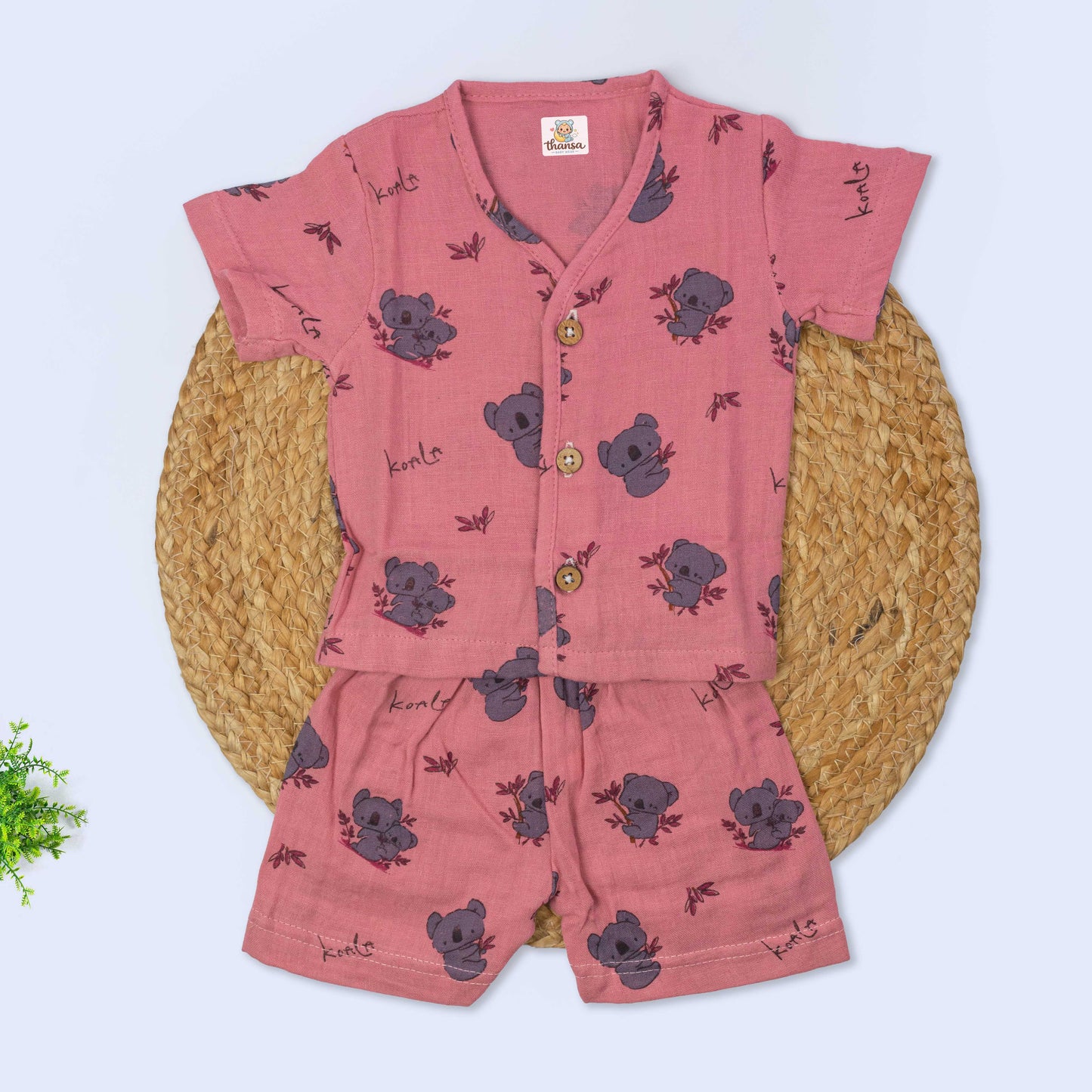 Muslin Co-Ord Set (0-3 months)