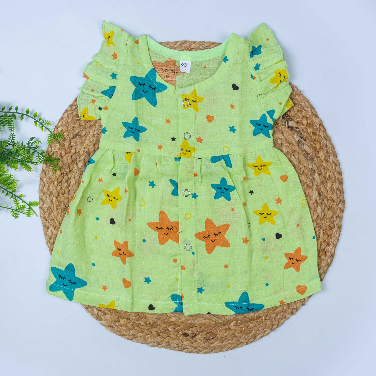 Muslin Frock (0-3 months)