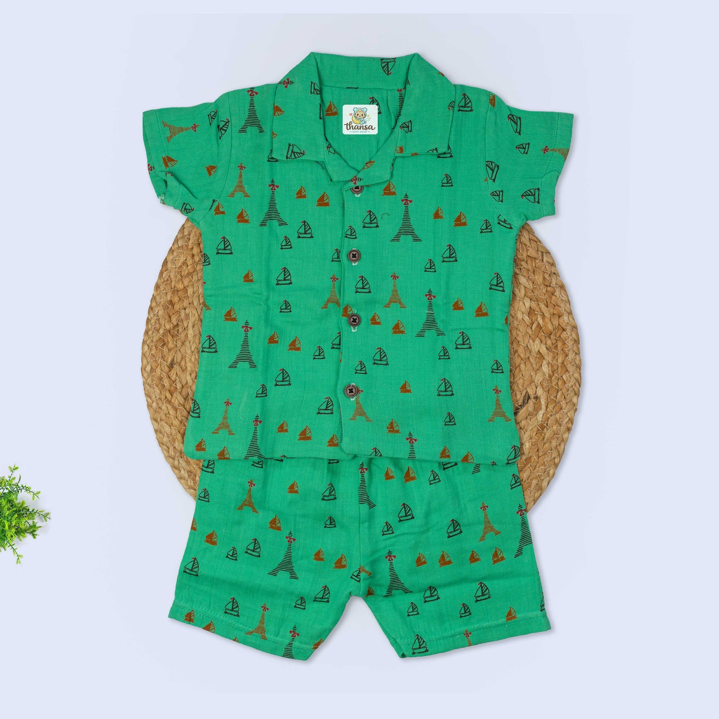 Muslin Co-Ord Set (9-12 months)