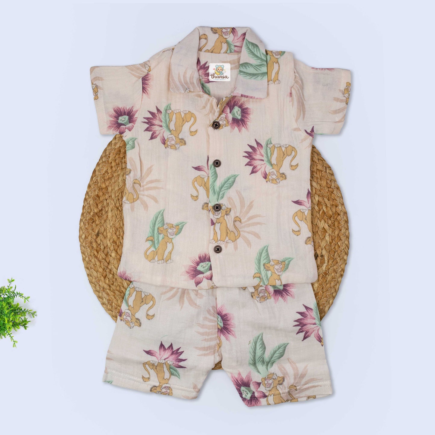 Muslin Co-Ord Set (6-9 months)