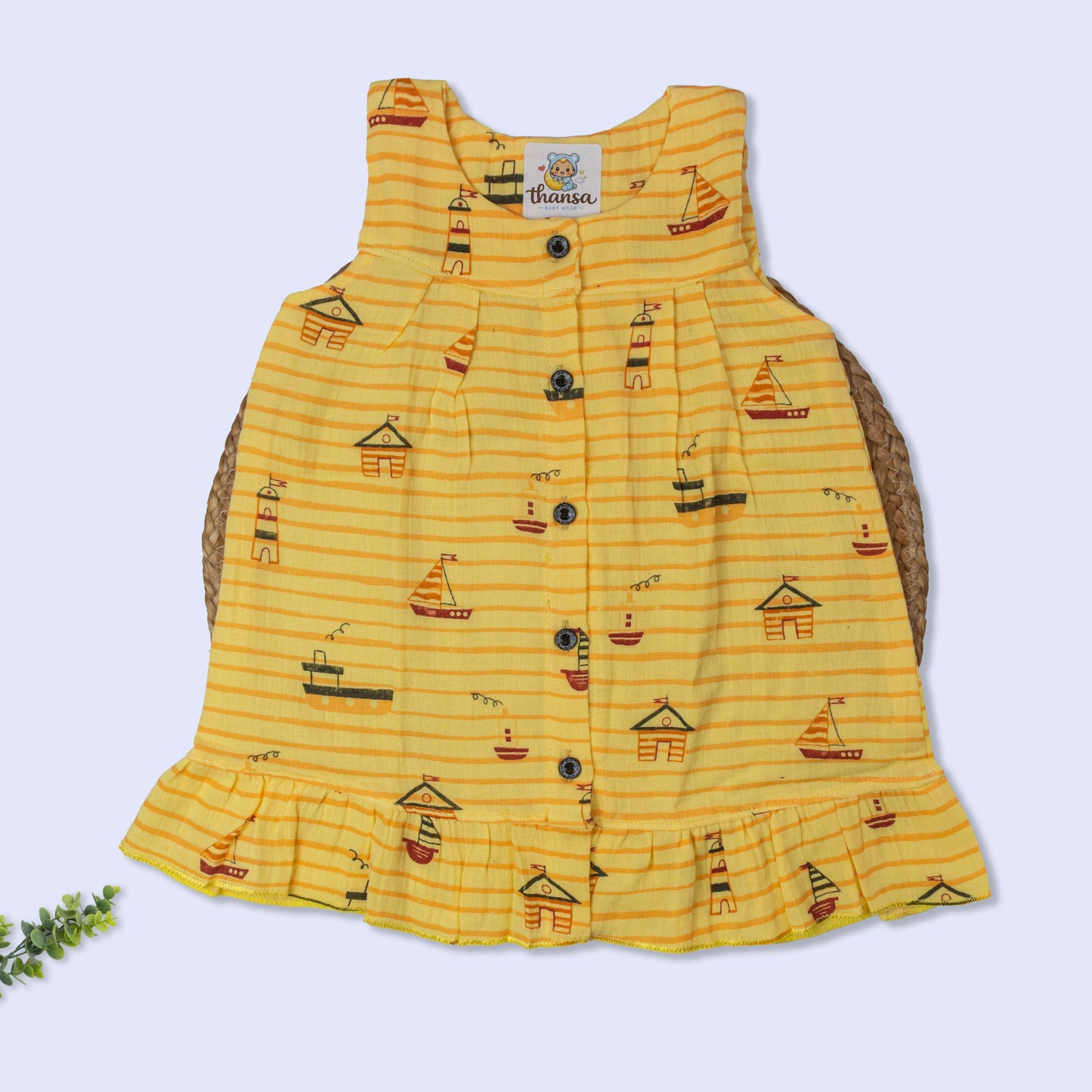 Muslin Frock (3-6 months)