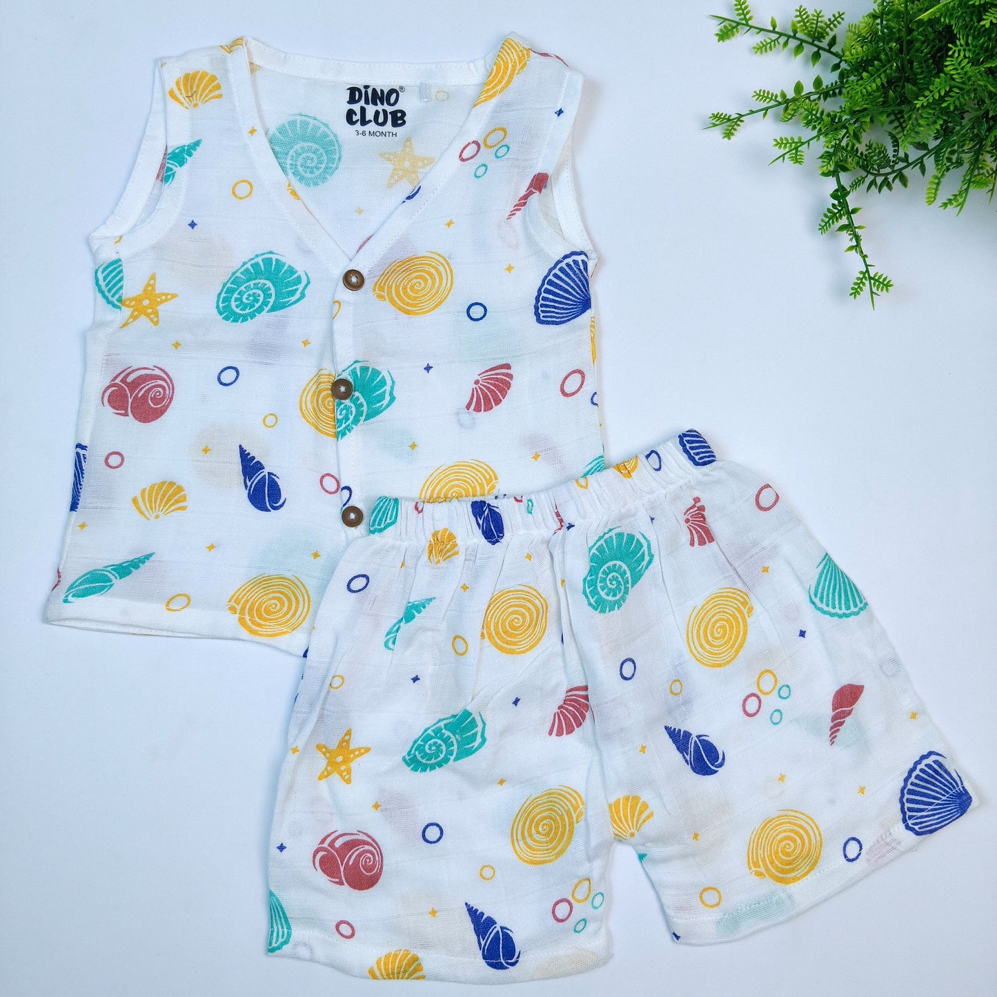 Muslin Boys Co Ord Set (6-12 months)