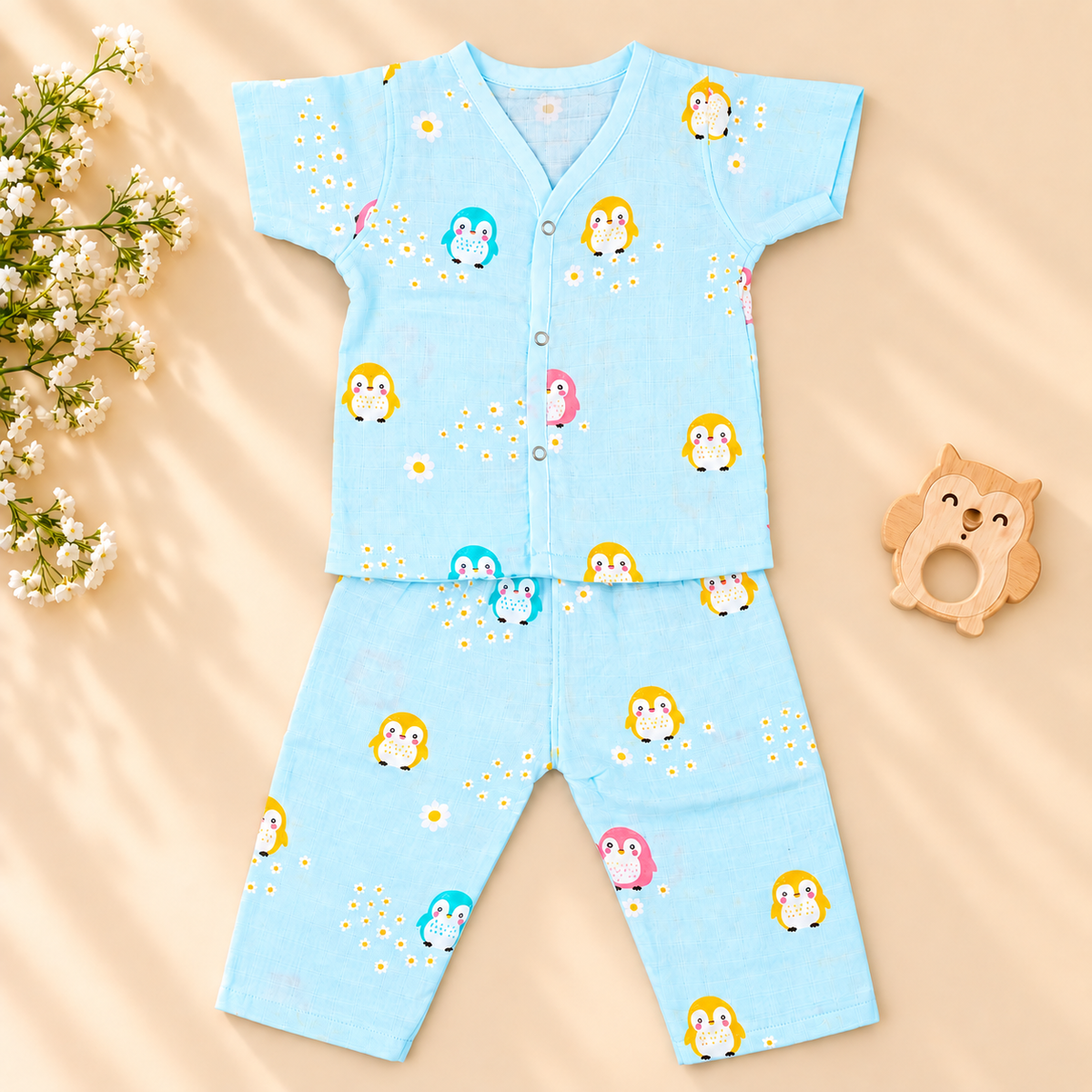 Muslin Night Suit