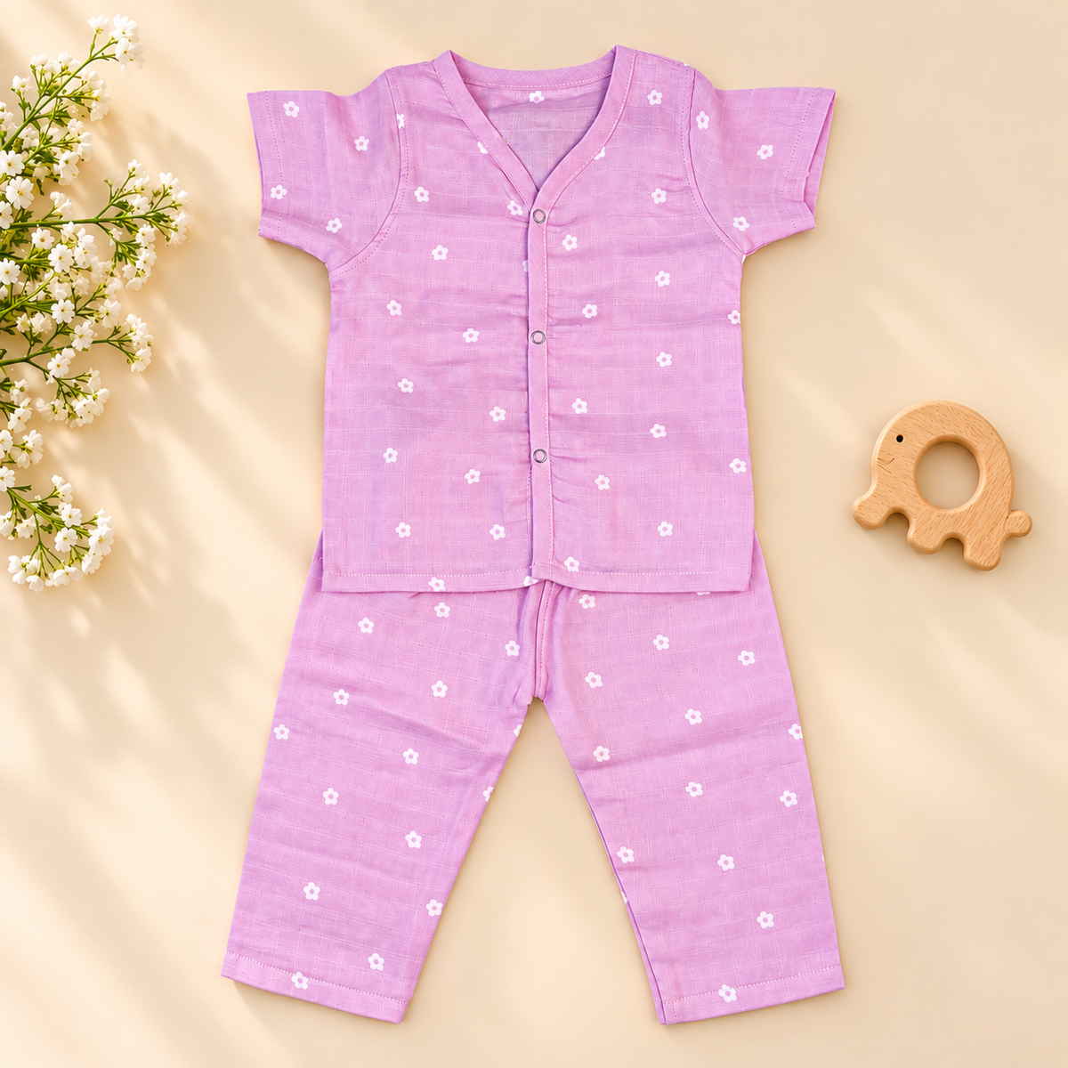 Muslin Night Suit