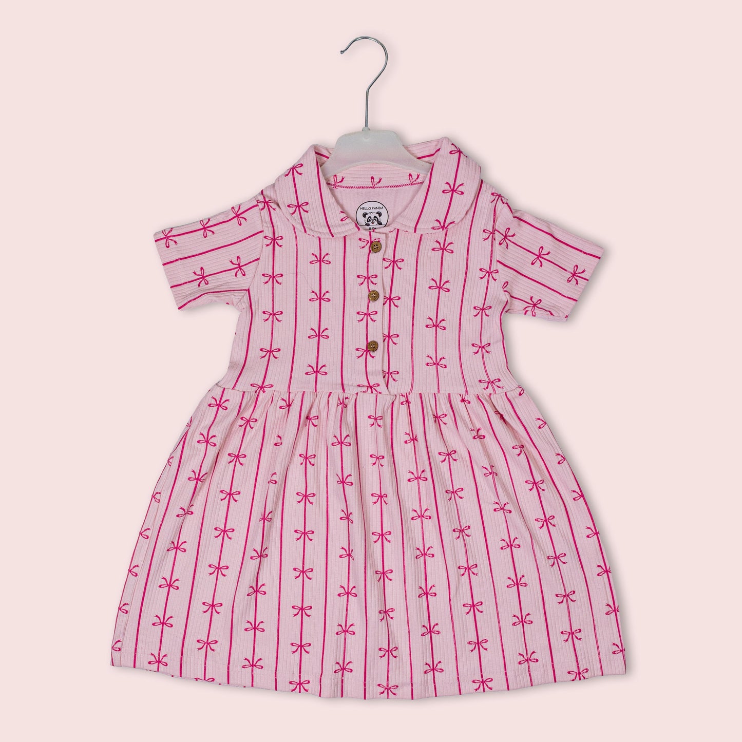 Rose Line Printed Frock (5-6 years)
