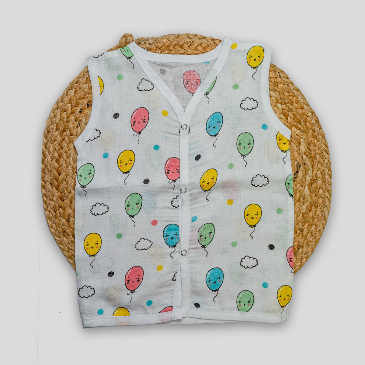 Balloon Cotton Muslin Jabla (9-12 months)