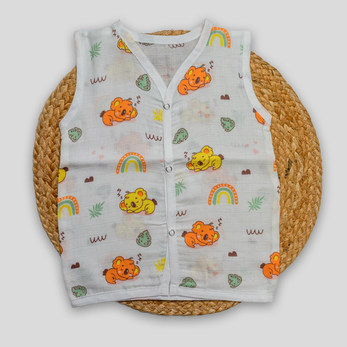 Organic Cotton Muslin Jabla (9-12 months)