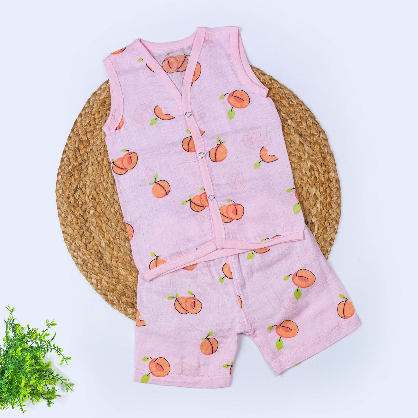 Muslin Co-Ord Set (0-3 months)
