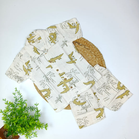 Muslin Co-Ord Set (6-9 months)
