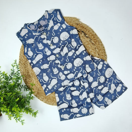 Muslin Co Ord Set (6-9 months)