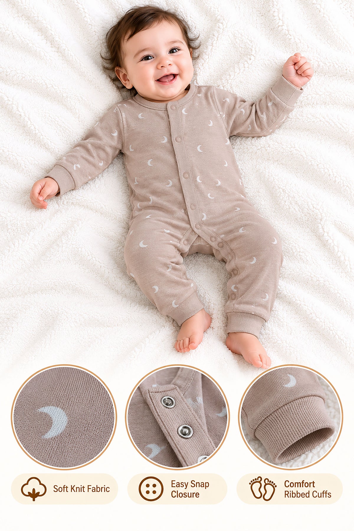 Footless Baby SleepSuit