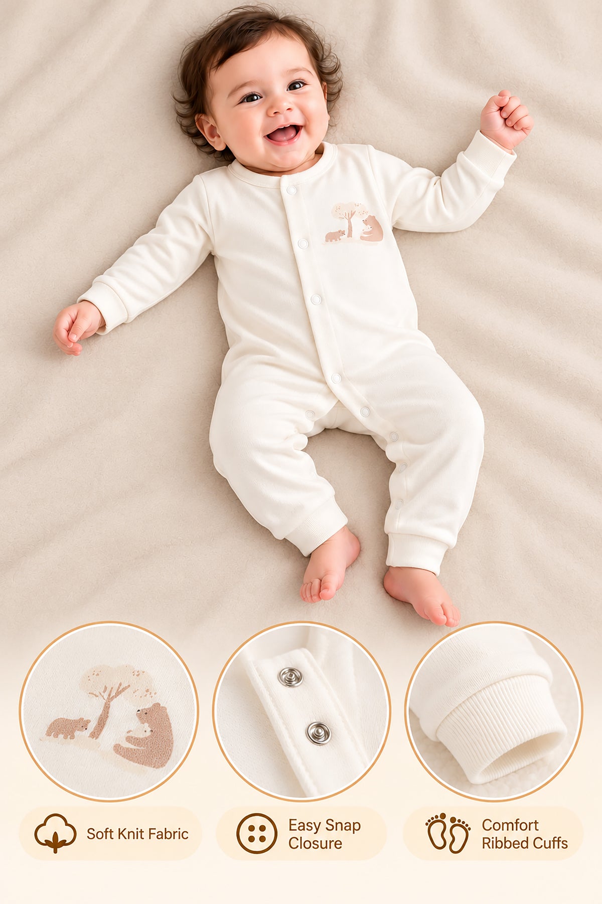 Footless Baby SleepSuit
