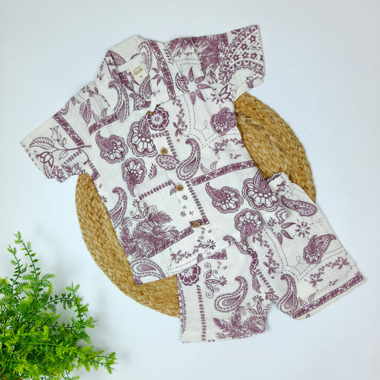 Muslin Co-Ord Set (6-9 months)