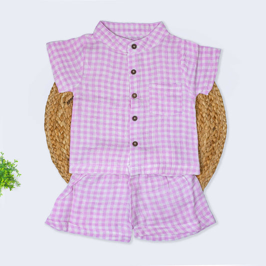 Muslin Co-Ord Set (0-3 months)