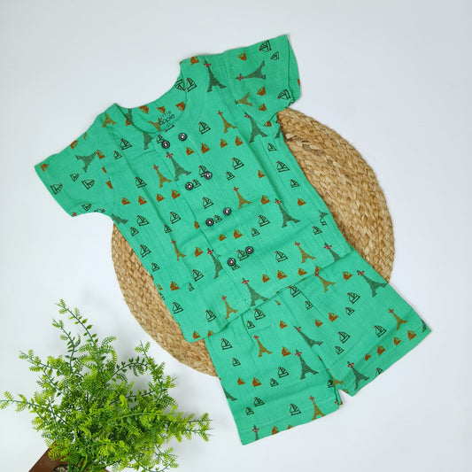 Muslin Co-Ord Set (9-12 months)