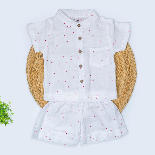 Muslin Co-Ord Set (0-3 months)