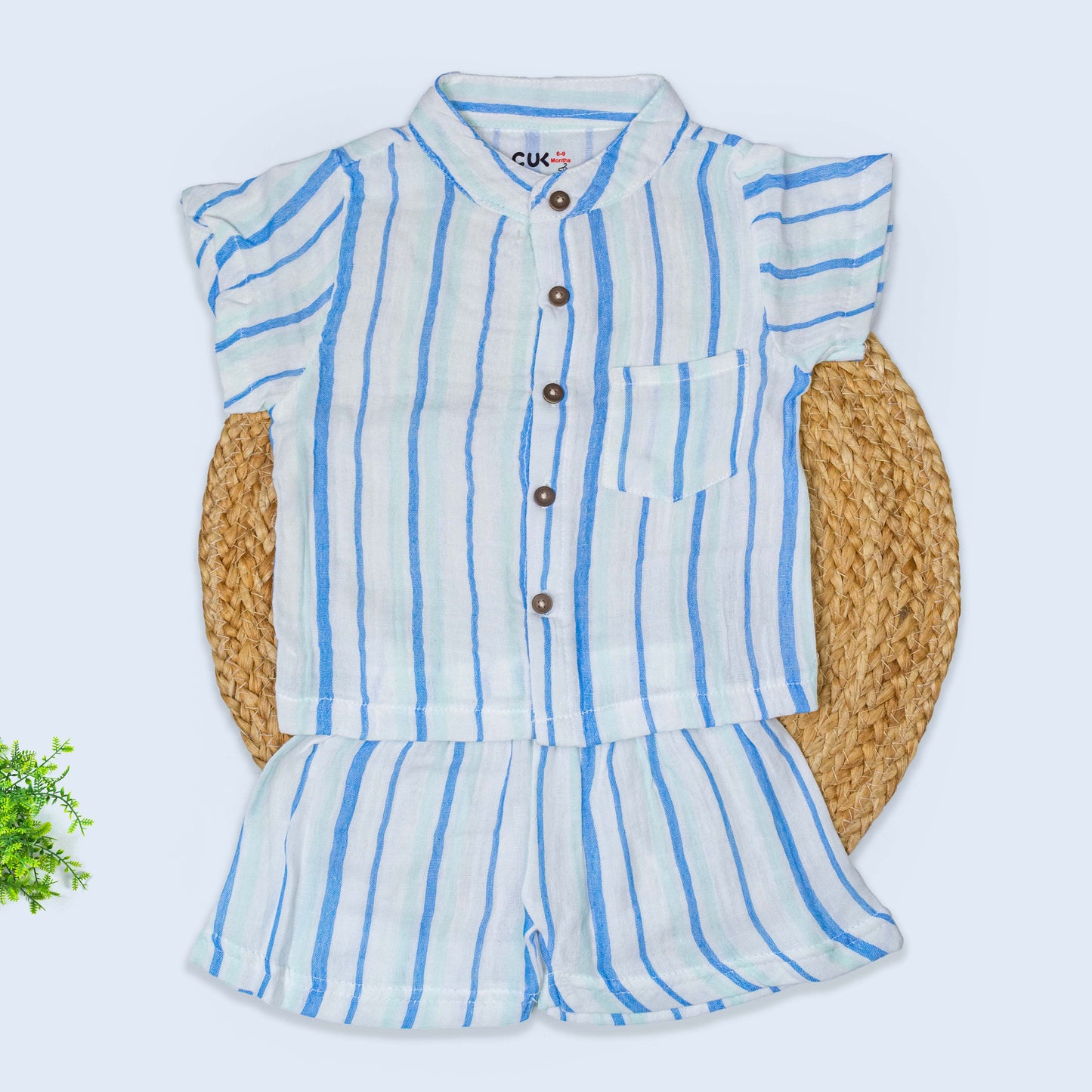 Muslin Co-Ord Set (0-3 months)