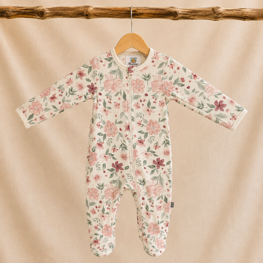 Buttery Soft Baby Sleepsuit (6-9 months)