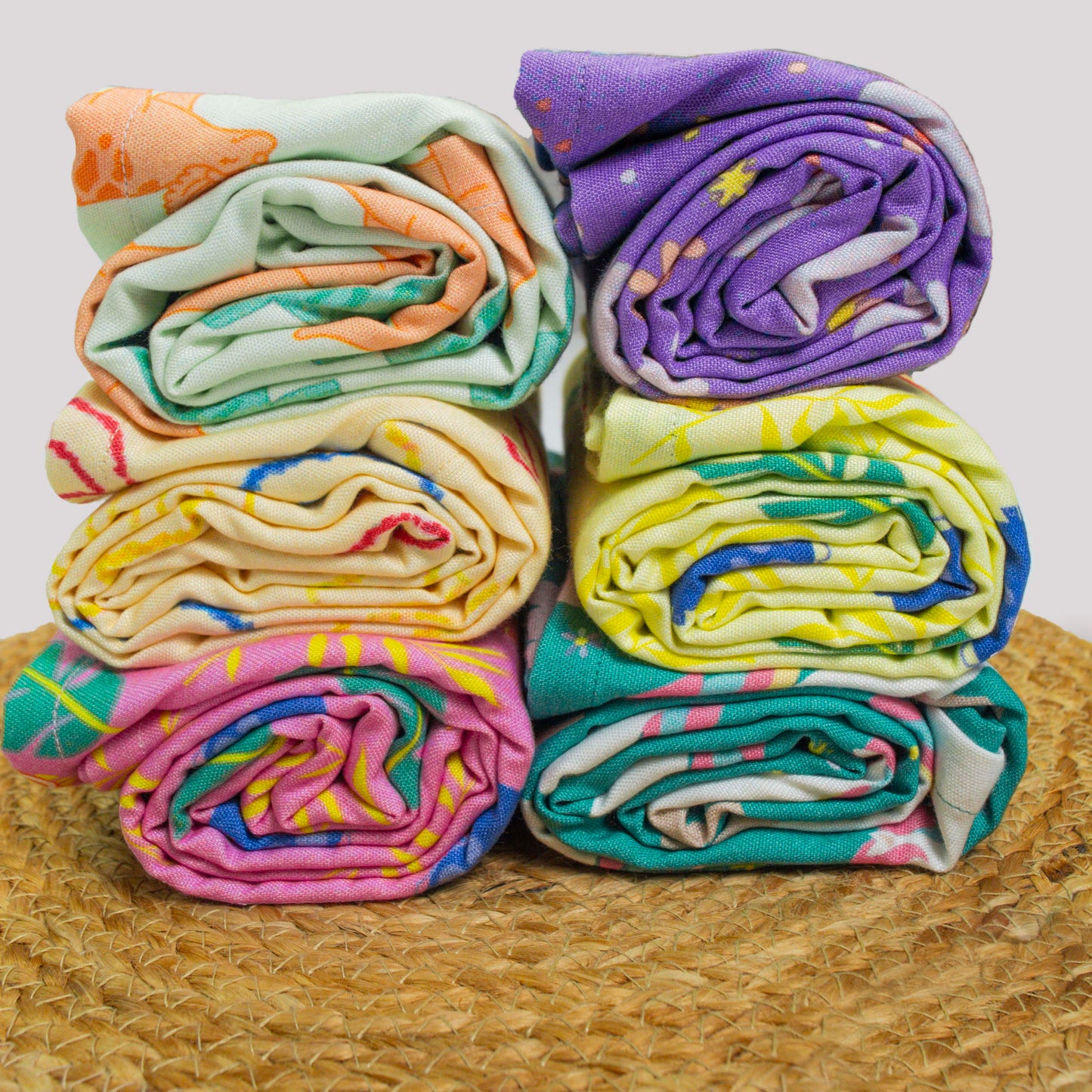 Alphabet Adventure Bamboo Bath Towel for Kids – Ultra Soft, 3X Absorbent, Antibacterial (60x120 cm)