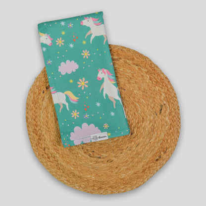 Aqua Unicorn Bamboo Bath Towel for Kids – Ultra Soft, 3X Absorbent, Antibacterial (60x120 cm)