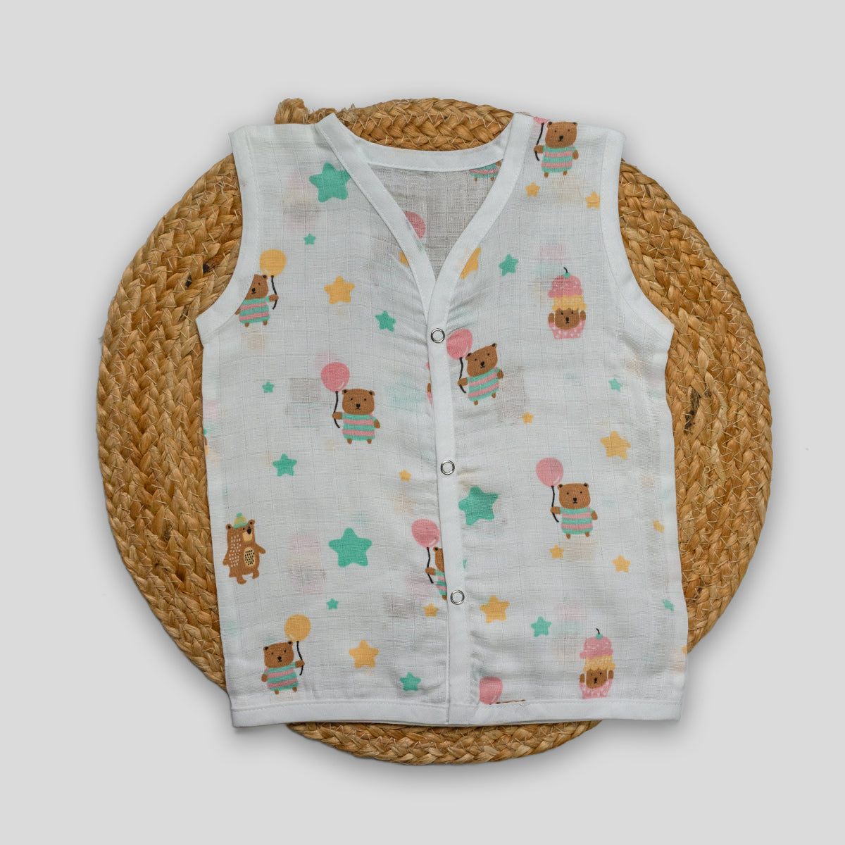 Organic Cotton Muslin Jabla (6-9 months)