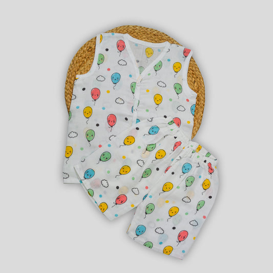 Organic Cotton Co-Ord Set Sleeveless (18-24 months)