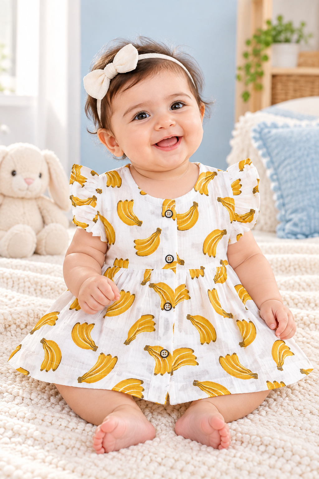 Muslin Baby Frock