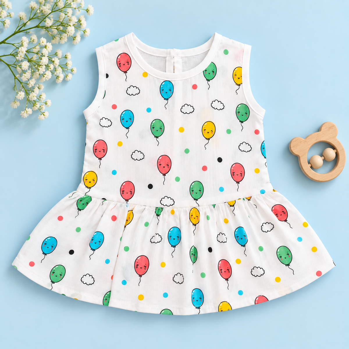 Cute Muslin Frock