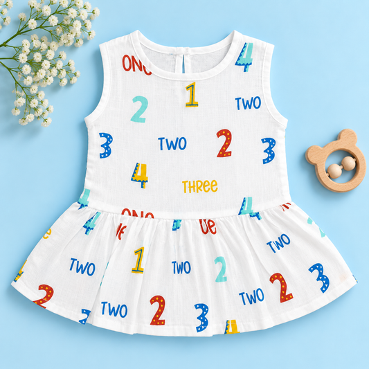 Cute Muslin Frock