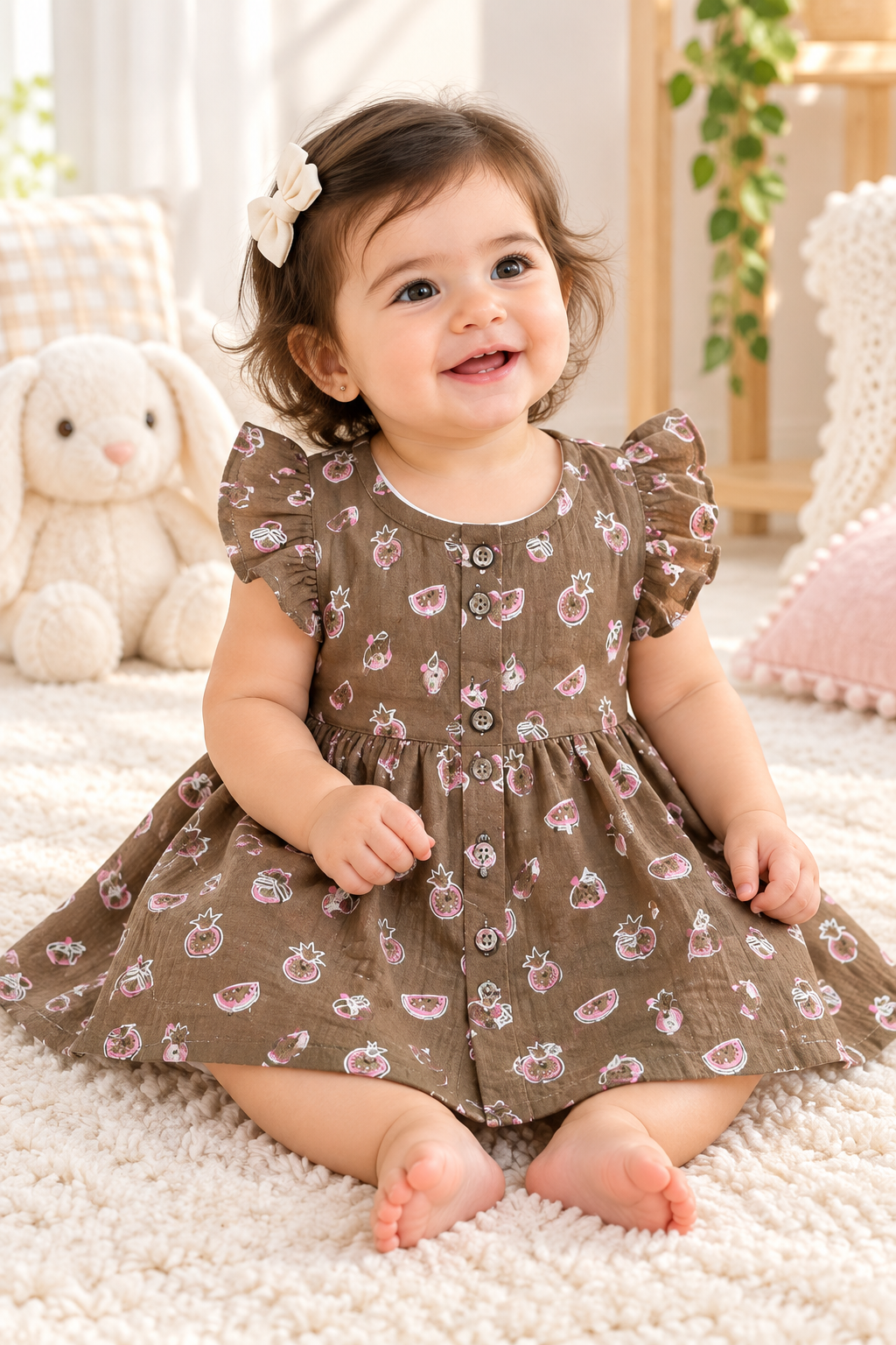 Muslin Baby Frock