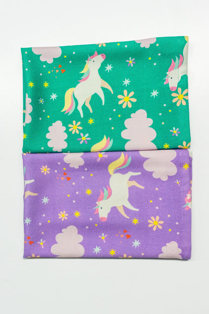 Unicorn Bamboo Hand Towels 2pc Pack