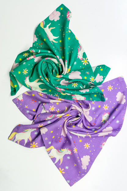 Unicorn Bamboo Hand Towels 2pc Pack