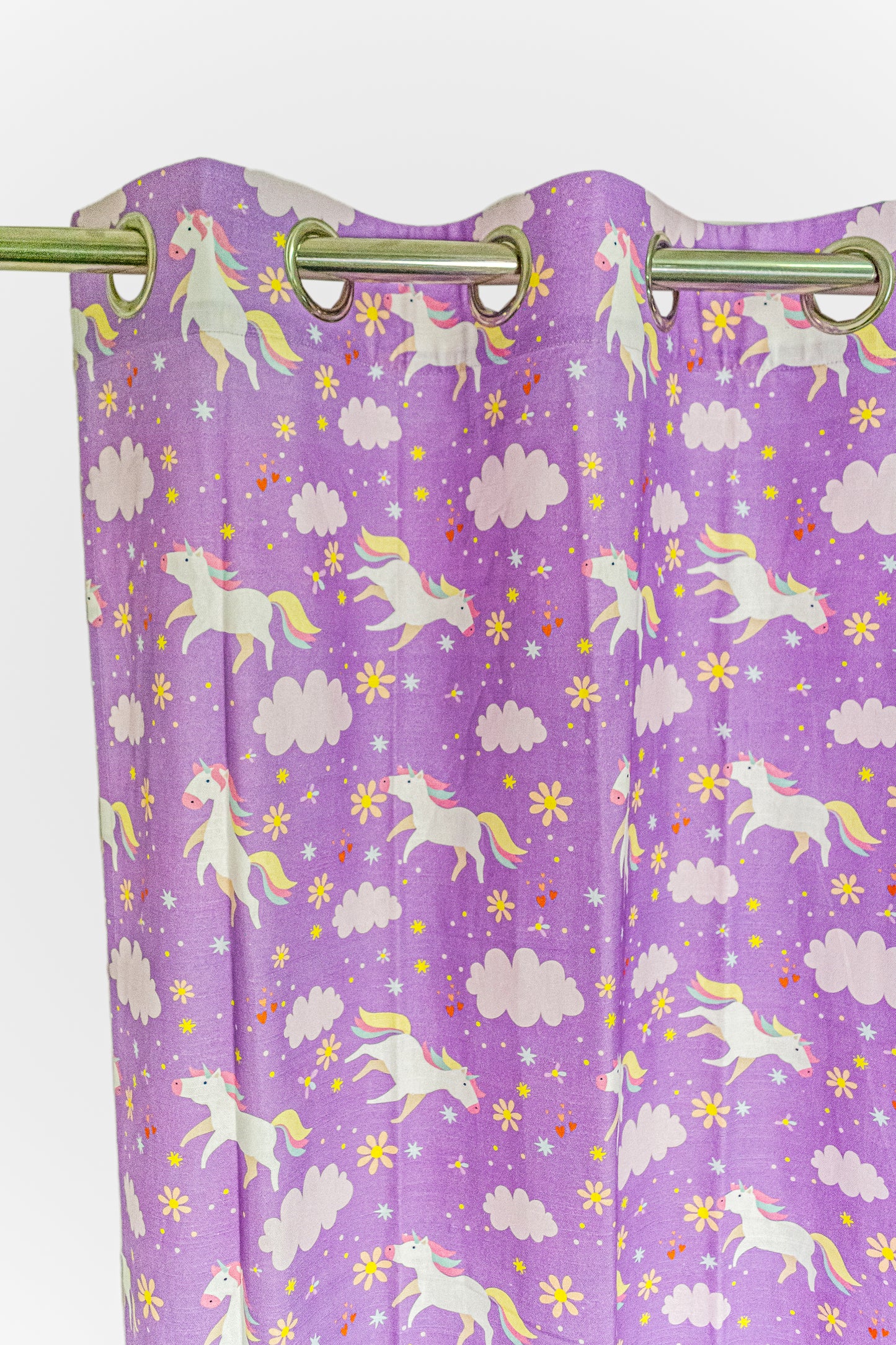 Unicorn Printed Curtains for kids & Babies Room