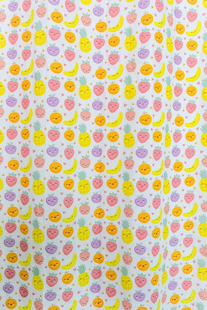 Little Fruit Friends Printed Curtains for kids & Babies Room