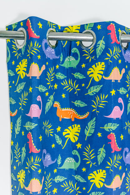 Dino Printed Curtains for kids & Babies Room