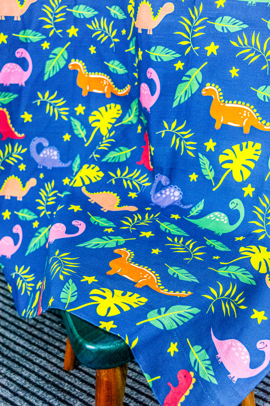 Dino Printed Curtains for kids & Babies Room