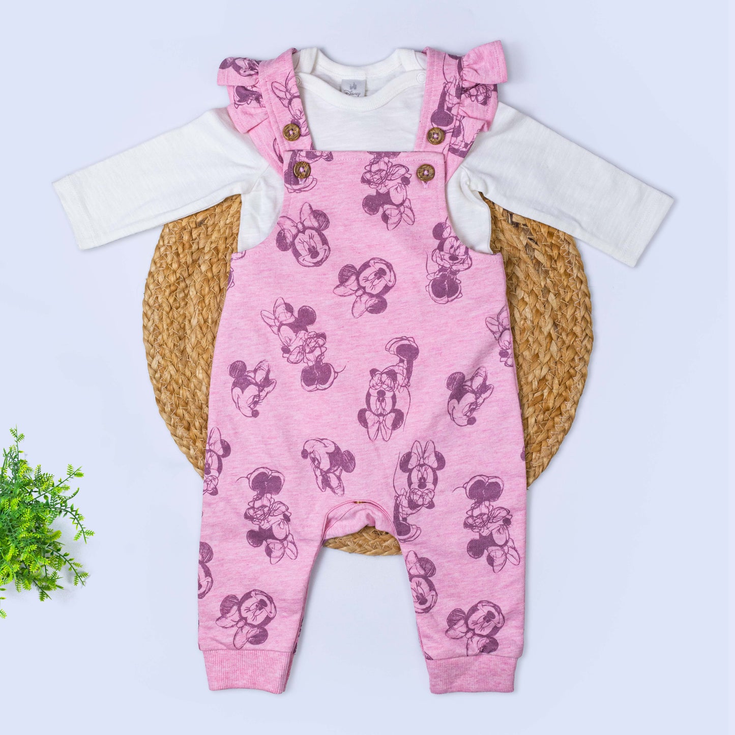 Dungree with T-shirt Set (3-6 months)